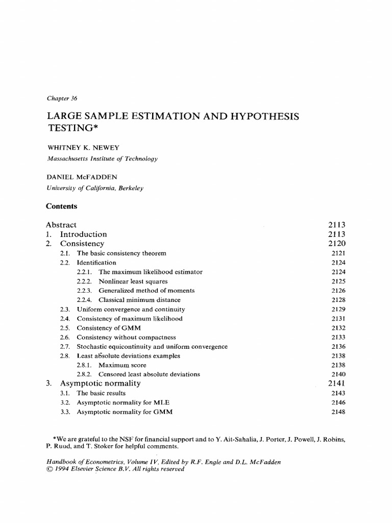 newey-and-mcfadden-large-sample-estimation-and-hypothesis-testing
