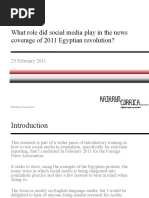 Download What role did social media play in the news coverage of 2011 Egyptian revolution by Kathryn Corrick SN49529040 doc pdf