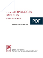 Pedro Laín Entralgo - Antropología Médica para Clínicos (2016)