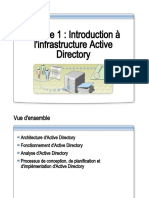 Module 1: Introduction À L'infrastructure Active Directory