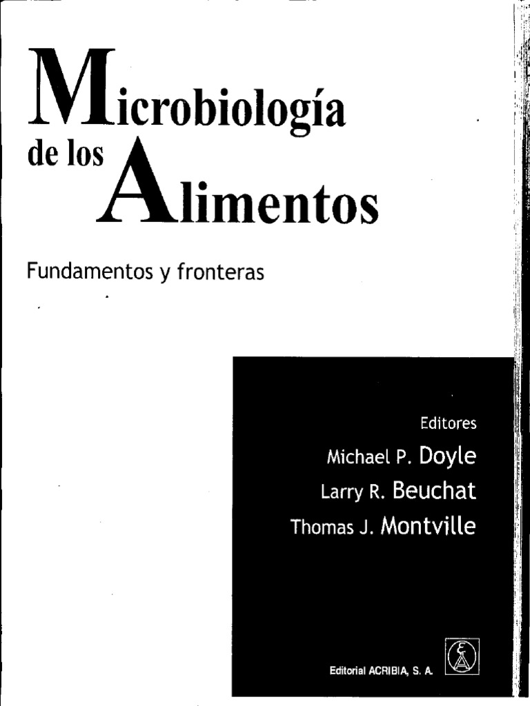 Microbiología de Los Alimentos - Doyle | PDF