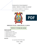 Tema 4 - Derecho de La Familia - Tenencia y Custodia.2021