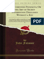 Cryptomenysis Patefacta or The Art of Secret Information Disclosed 1000690899