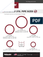 Hollaender Pipe Size Chart 2017