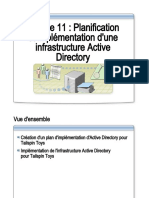 Module 11: Planification Et Implémentation D'une Infrastructure Active Directory