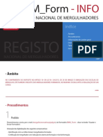 Registo Nacional Mergulhadores Instrucoes