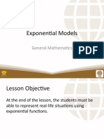 Exponential Models: General Mathematics