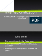 Internacionalization: Building Multi-Language Applications With Cakephp