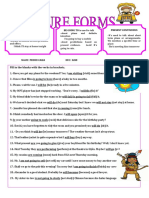 GRAMMAR 1-UNIT 6 Future-Forms