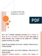 Ejercicios Formulacion - Es