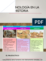 Tecnología en La Prehistoria