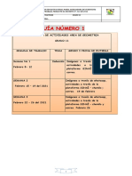 Geometria Guia # 1 Primer Periodo 2021