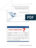 02 Negociação e Administração de Conflitos