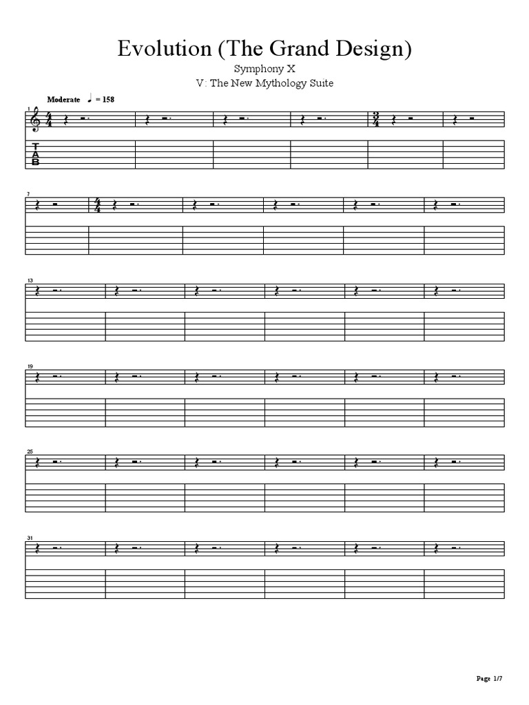 Symphony X: Evolution Overview | PDF