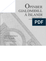 Opinber Gjaldmiðill Á Íslandi - The Currency of Iceland The Currency of Iceland