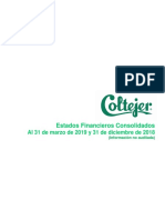 Coltejer EF - Estados Financieros Consolidados A Marzo 2019