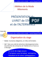 Presentation Livret Seminaire Session BTS 2015