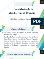 Presentación 1. Generalidades de La Introducción Al Derecho