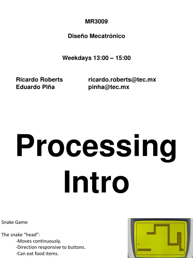 Snake Game Development Guide | PDF | Function (Mathematics) | Computer ...