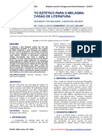 Tratamento Estético para O Melasma: Revisão de Literatura: Aesthetics Treatment For Melasma: Literature Review