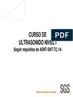 Curso Ultrasonido Nivel I