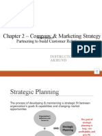 Chapter 2 - Company & Marketing Strategy (PART 1)