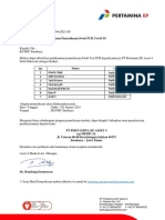 002.surat Jaminan Pengantar Swab Test Ke RS PHC Mitra Kerja Field Sukowati
