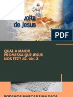 Estudo Bíblico - Volta de Jesus