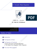 Public Release: Lecture 4: Acoustic Wave Equation