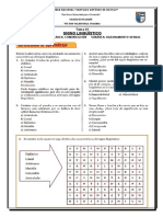 Actividades de Signos Lingüísticos