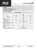 Power Your Signal: Antenna Specifications
