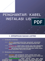 Penghantar Instalasi Listrik