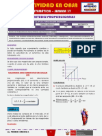 SEMANA 37 - MAGNITUDES PROPORCIONALES (4to MATEMÁTICA)