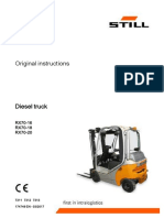 Still RX70 Diesel Operator's Manual