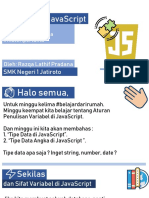 Tipe Data Di JavaScript