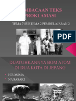 Pembacaan Teks Proklamasi