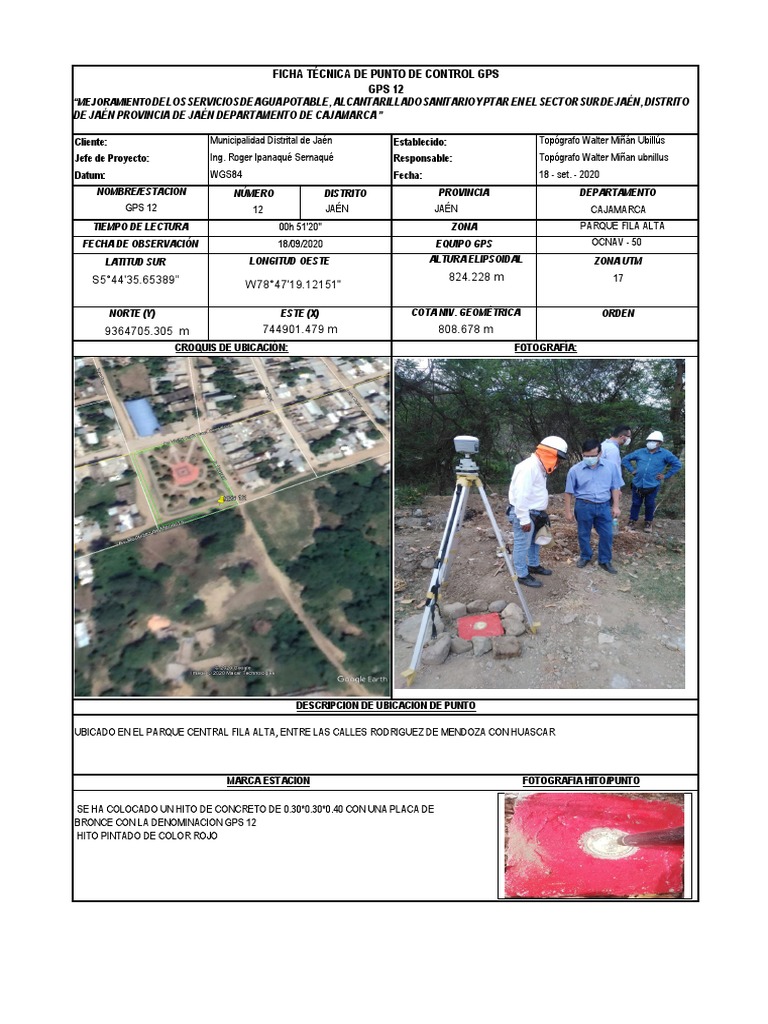 Fichas GPS 12 | PDF