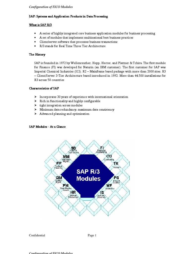 FICO Configuration Overview | PDF | Business