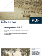 3.1 The First Fleet