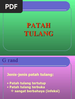 3 Patah Tulang Pdf