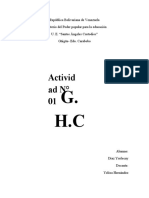 Actividad #01 GHC Segundo Lapso