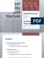 Scaphoid Fracture Scapholunate Dissociation: Acute Non-Union Snac