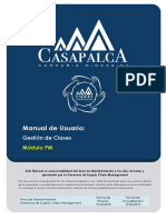 Manual de Usuario PM - Gestión de Clases