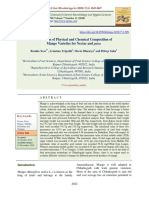 Evaluation of Physical and Chemical Composition of Mango Varieties