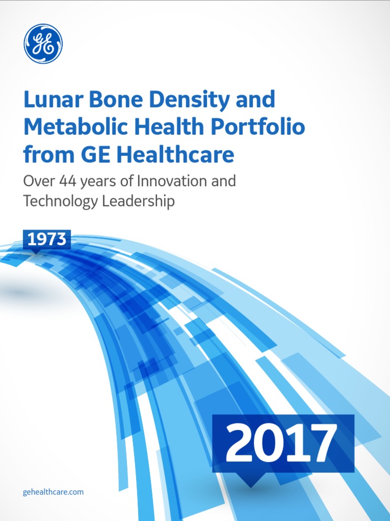 Brochure GE Healthcare Lunar History Timeline JB48634XX | PDF | Medical ...