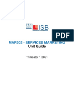 Mar302 - Services Marketing: Unit Guide