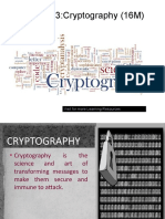 Chapter 3:cryptography (16M) : Visit For More Learning Resources