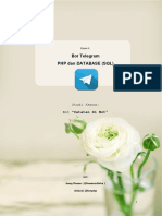 Ebook II Bot Telegram PHP Dan Database SQL