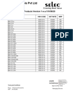 Mrp for Analog Product_w.e.f 01-06-20