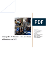 Grupo 3 - Mapa conceptual problemática de Honduras